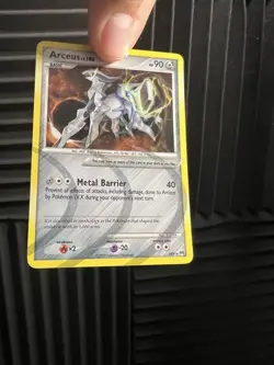Pokemon TCG Arceus Holo Rare Card AR9/9 - Image 2