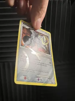 Pokemon TCG Arceus Holo Rare Card AR9/9 - Image 3
