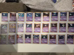 Pokemon Card Unown A to Z U ! 28 Cards Full Holo Complete Set Unseen Forces - Image 1