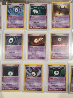 Pokemon Card Unown A to Z U ! 28 Cards Full Holo Complete Set Unseen Forces - Image 3