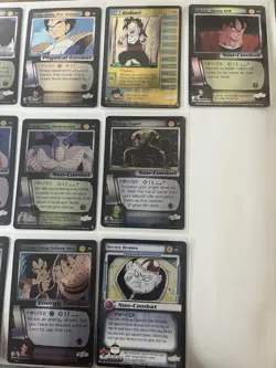 Lot Of 22 - Dragonball Z Trading Cards - All Holo Foils! MP-LP - Image 4