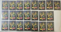 Lot Of 22 - Dragonball Z Trading Cards - All Holo Foils! MP-LP - Image 5