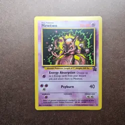 Mewtwo Pokemon Black Star Promo 14 Card - MP - Image 1