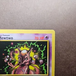 Mewtwo Pokemon Black Star Promo 14 Card - MP - Image 3