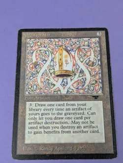 MTG Magic the Gathering: Antiquities: Urza's Miter #76 Rare - MP - Image 1