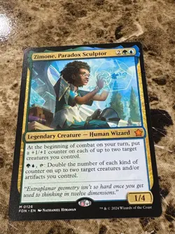 ZIMONE, PARADOX SCULPTOR Magic MTG Foundations - Image 1