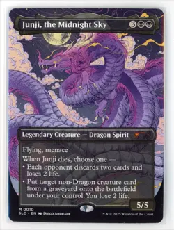 SLC Junji, the Midnight Sky #10 Borderless Encyclopedia Countdown Secret Lair - Image 1