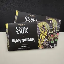MTG SECRET LAIR Iron Maiden Album Art Rainbow Foil Edition New Sealed - In Hand - Image 1