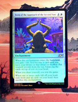 MTG Form of the Approach of the Second Sun Foil UNF 9 NM R - Image 1