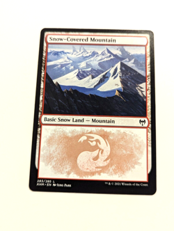 [1x] Snow-Covered Mountain Kaldheim 283 MTG Magic the Gathering LP/NM GW1 - Image 1