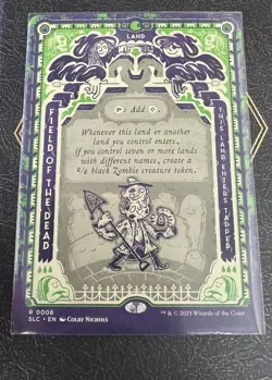 Field of the Dead |NM| Encyclopedia Secret Lair Magic MTG Non Foil - Image 1