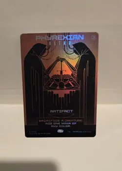 Phyrexian Altar Foil Encyclopedia of Magic Secret Lair Near Mint MTG - Image 1