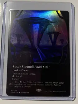 Susur Secundi, Void Altar (Borderless) Edge of Eternities Foil - Image 1