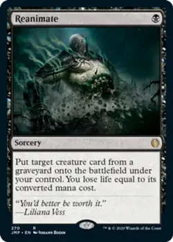 MTG Reanimate, NM-Mint, English Jumpstart - Image 1