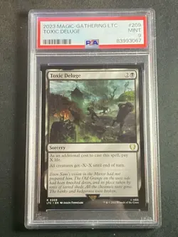 Toxic Deluge #209, Commander, The Lord of the Rings: Tales of Middle-earth PSA 9 - Image 1