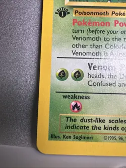 Venomoth 29/64 Jungle 1st Edition Non-Holo - Lightly Played + (LP+) Pokemon - Image 5