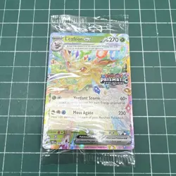 Pokemon TCG - Leafeon ex - (Prismatic Evolutions Stamp) 006/131 Holo SEALED - Image 1