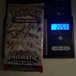 VERY HEAVY! 22.57g Prismatic Evolutions Pokemon TCG Booster Pack (SEALED)✅ - Image 1