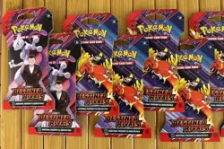 Pokemon TCG DESTINED RIVALS Booster Packs New Sealed Lot of 12 Packs - Image 2