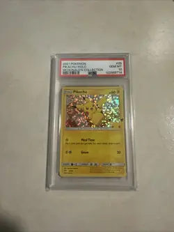 2021 Pokemon McDonald's Pikachu Holo Psa 10 - Image 1