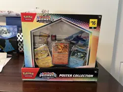 Pokemon TCG: Prismatic Evolutions - Poster Collection Sealed Lot Of 6 W/ Display - Image 1