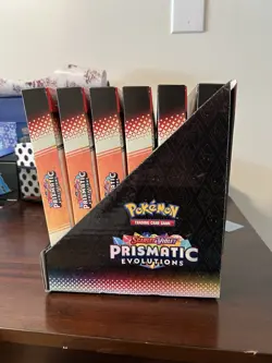 Pokemon TCG: Prismatic Evolutions - Poster Collection Sealed Lot Of 6 W/ Display - Image 2