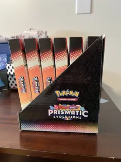 Pokemon TCG: Prismatic Evolutions - Poster Collection Sealed Lot Of 6 W/ Display - Image 3