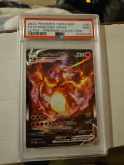 Pokemon TCG Charizard VMAX SWSH261 Sword & Shield Promo PSA 9 - Image 1