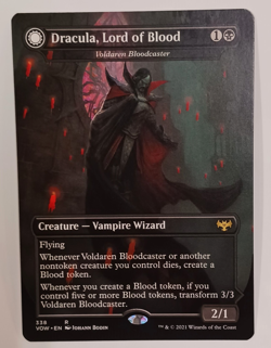 MTG DRACULA Lord of Blood Crimson Vow Vampire Series - Image 1