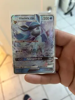 Pokemon Glaziola-GX Holo GX 39/156 ULTRA-PRISMA DEUTSCH Ultra Rare Evoli Sammler - Image 1