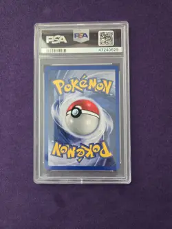 2000 Pokemon Gym Heroes Rocket's Moltres Unlimited Holo Rare 12/132 PSA 9 - Image 2