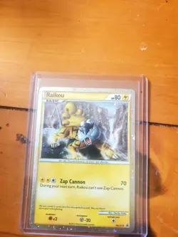 Pokemon TCG Raikou (HGSS Promo 19) Fall 2010 Collector's Tins HGSS19 Regular... - Image 3
