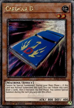 Cardcar D Yu-Gi-Oh! RA04-EN181 1st Quarter Century Secret Rare - Image 1
