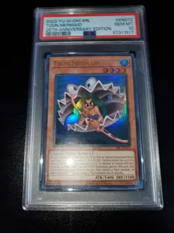 Yugioh 2023 Toon Mermaid SRL-EN072 PSA 10 - Image 5