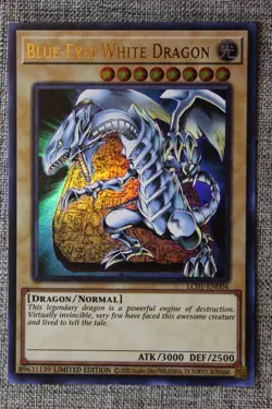 Blue-Eyes White Dragon LC01-EN004 Yu-Gi-Oh Legendary Collection 1 Limited... - Image 1