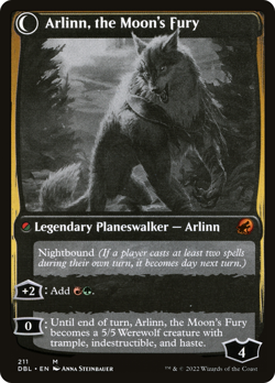 Arlinn, the Pack's Hope - Double Feature Showcase - DBL - NM - MTG - Image 2