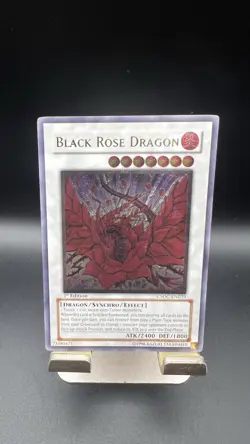 Yu-Gi-Oh Black Rose Dragon CSOC-EN039 Ultimate Rare 1st Edition LP Condition - Image 1