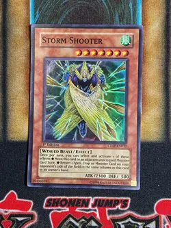 Yugioh Storm Shooter CDIP-EN032 Super Rare 1st Ed LP - Image 1