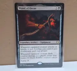 Wand of Orcus Commander: Adventures in the Forgotten Realms Rare MTG - Image 1
