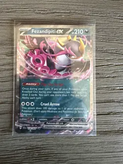Fezendipiti EX 38/64 Shrouded Fable Collectible Card - Image 1