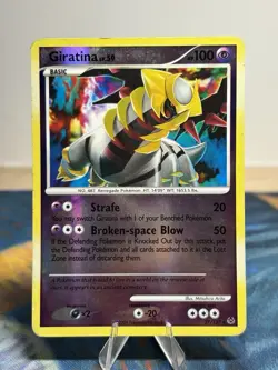 Giratina 27/127 Platinum Base Set Reverse Holo English Pokemon TCG Card - Image 1