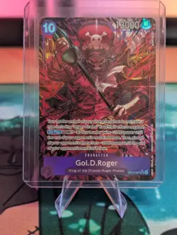 Gol.D.Roger (Alt Art) OP13-064 SR Carrying on His Will ONE PIECE Card ENGLISH NM - Image 1