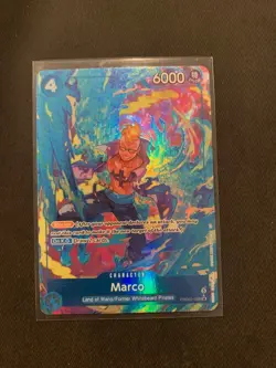 Marco PRB02-008 SR Alternate Art Alt Art One Piece Card Game English NM - Image 1