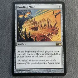 MTG Howling Mine Magic Core Set 2010 M10 Magic the Gathering MP 212/249 - Image 1