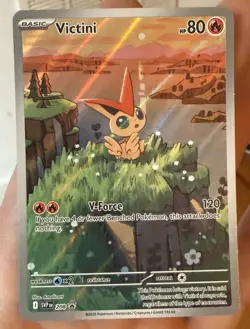 Victini 208 Sv: Scarlet & Violet Black Star Promo Cards Holo 2025 NM - Image 3
