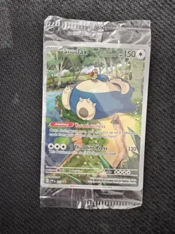 Pokemon TCG Snorlax 051 SV Scarlet & Violet 151 Promo Card - Sealed! - Image 1