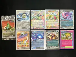 Pokemon Card Lot Of 9 EX & Trainer Cards NM - Image 1