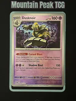 Dusknoir (Poke Ball)037/131 Texture Shift - Prismatic Evolutions - Pokemon Card - Image 3