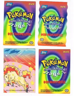 Pokemon Topps BALANCE OF A COLLECTION bundle of 4 cards. (GTF#7) - Image 2