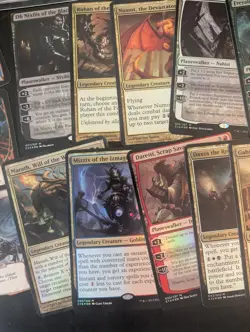 Magic The Gathering Oversized Commander Mythic Foil Planechase 21 Card LOT MTG - Image 2